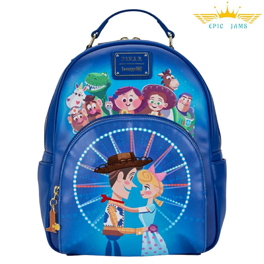 Loungefly Disney Pixar Toy Story Ferris Wheel Movie Moment Woody Mini Backpack